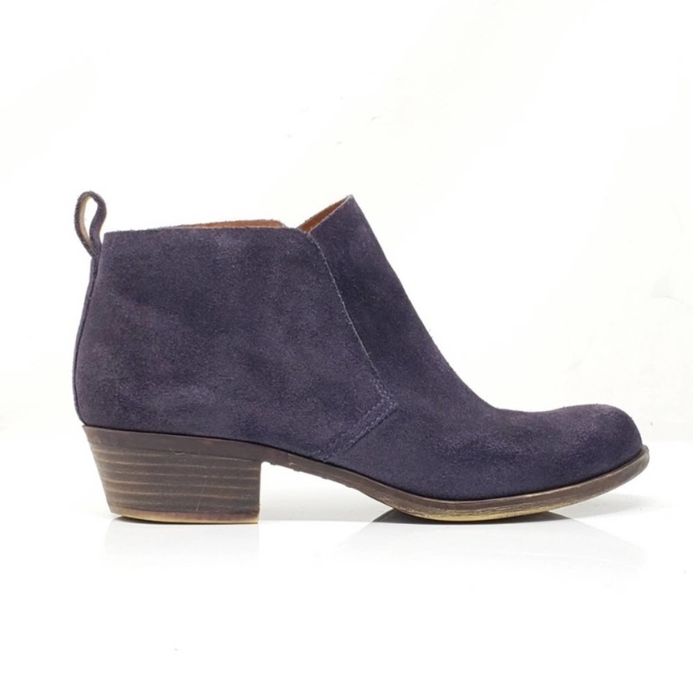 Lucky Brand Navy Booties Dianna Style Size 6 - Picture 7 of 7